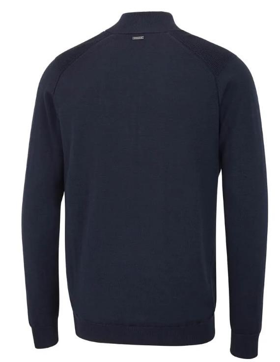 Ping Murphy Lined full zip męski sweter, granatowy