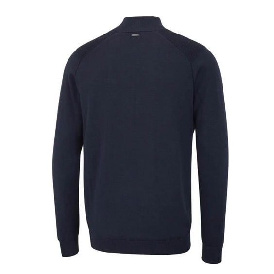Ping Murphy Lined full zip męski sweter, granatowy