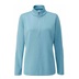 Ping Lyla half zip ribbed damska bluza fleece, tranquil blue marl