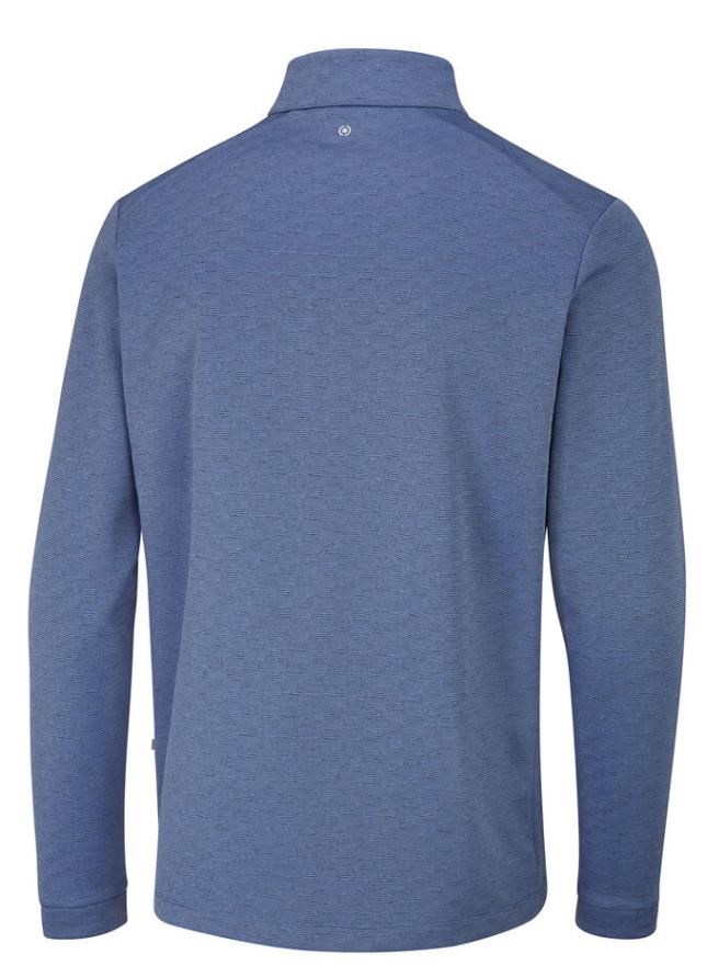 Ping Bexton half Zip fleece męska bluza, airforce multi