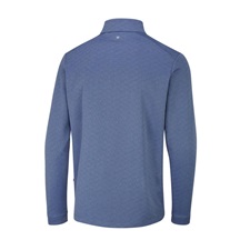 Ping Bexton half Zip fleece męska bluza, airforce multi