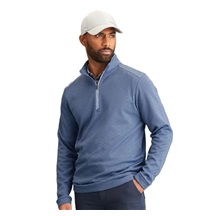 Ping Bexton half Zip fleece męska bluza, airforce multi