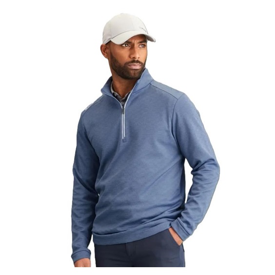 Ping Bexton half Zip fleece męska bluza, airforce multi