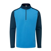 Ping Nolan Quarter Zip Fleece męska bluza, niebiesko/granatowa