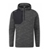 Ping Nexa Hooded half zip fleece męska bluza, czarna