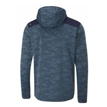 Ping Nexa Hooded half zip fleece męska bluza, blue fusion/navy