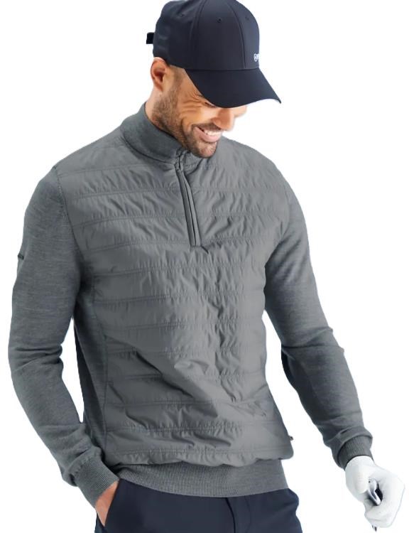 Ping Connell Hybrid męski sweter, szary