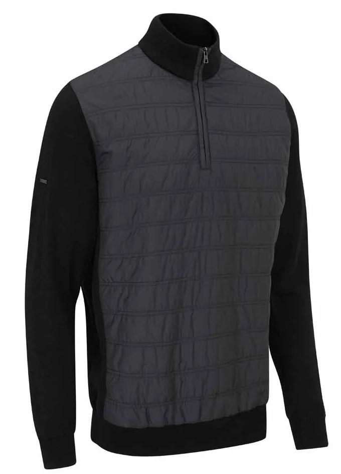 Ping Connell Hybrid męski sweter, czarna