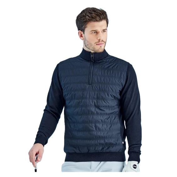 Ping Connell Hybrid męski sweter, granatowa