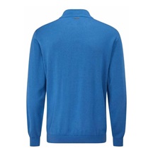 Ping Dorset Quarter zip męski sweter, niebieski