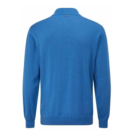 Ping Dorset Quarter zip męski sweter, niebieski