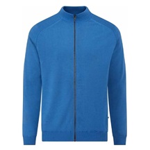 Ping Murphy Lined full zip męski sweter, niebieski