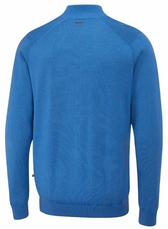 Ping Murphy Lined full zip męski sweter, niebieski