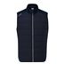 Ping Aiden Hybrid fleece męska kamizelka polarowa, granatowa