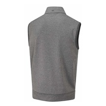 Ping Aiden Hybrid fleece męska kamizelka polarowa, asphalt marl/black