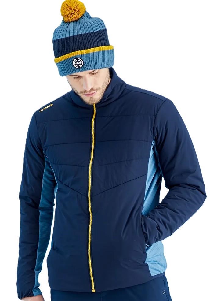 Ping Magnitude Insulated hybrid męska kurtka, navy/blue fusion