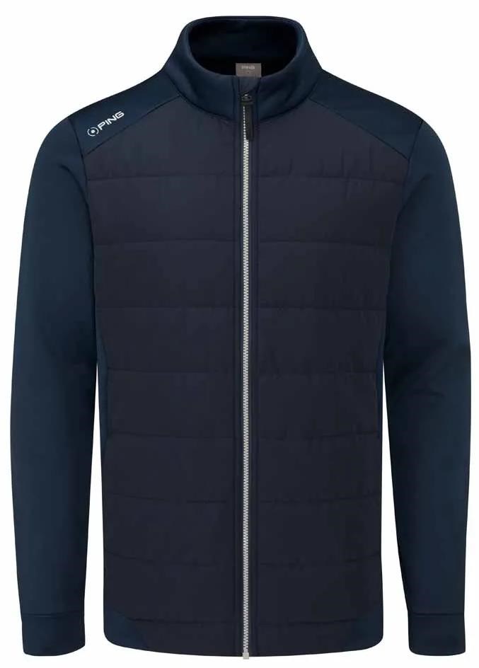 Ping Aiden Hybrid fleece męska kurtka, granatowa
