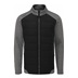 Ping Aiden Hybrid fleece męska kurtka, asphalt marl/black