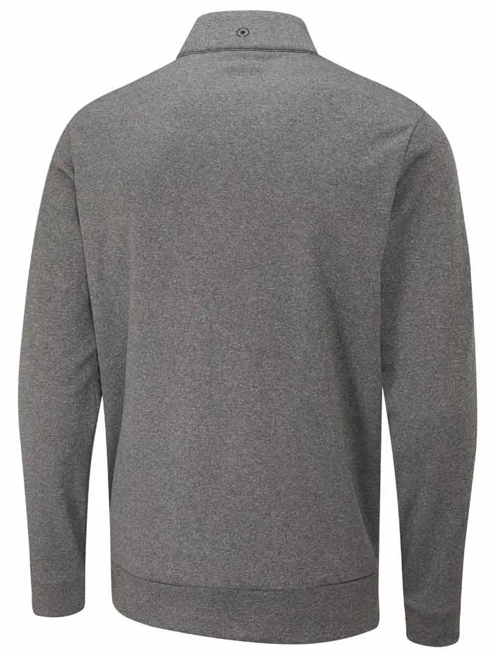 Ping Aiden Hybrid fleece męska kurtka, asphalt marl/black
