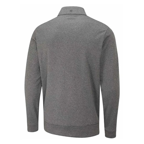 Ping Aiden Hybrid fleece męska kurtka, asphalt marl/black