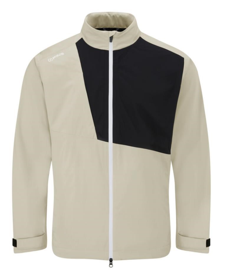 Ping Impervious Waterproof męska kurtka wodoodporna, willow/black