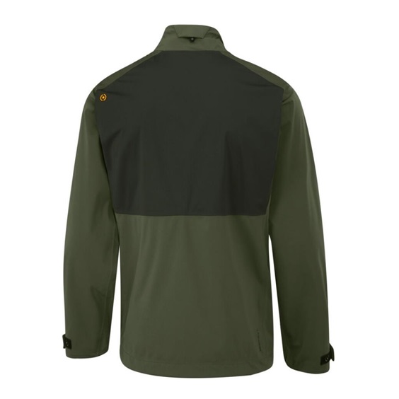 Ping Impervious Waterproof męska kurtka wodoodporna, dark olive/black