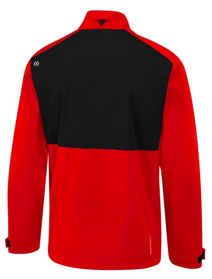 Ping Impervious Waterproof męska kurtka wodoodporna, czerwono/czarna