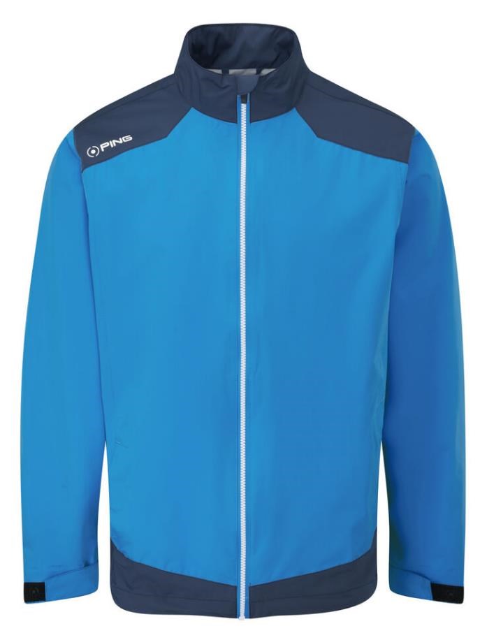 Ping AquaDrive Waterproof męska kurtka wodoodporna, niebieska
