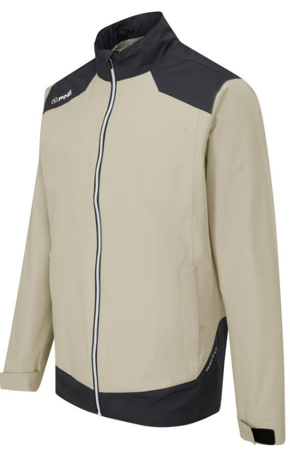 Ping AquaDrive Waterproof męska kurtka wodoodporna, willow/black