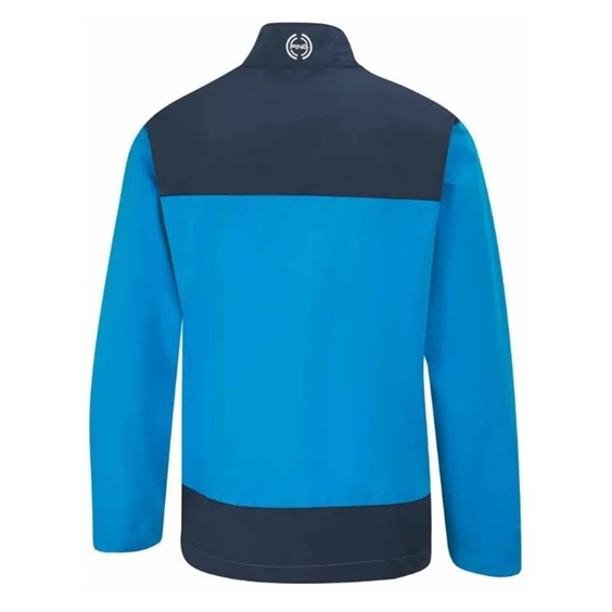 Ping AquaDrive Half-Zip waterproof męska kurtka wodoodporna, niebieska