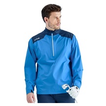 Ping AquaDrive Half-Zip waterproof męska kurtka wodoodporna, niebieska