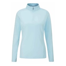 PING Aveline Half Zip damska bluza, crystal blue