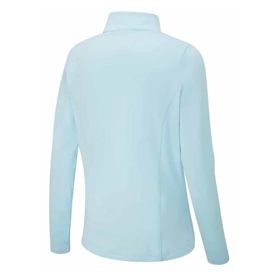 PING Aveline Half Zip damska bluza, crystal blue