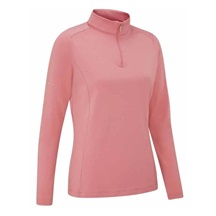 PING Aveline Half Zip damska bluza, muted pink