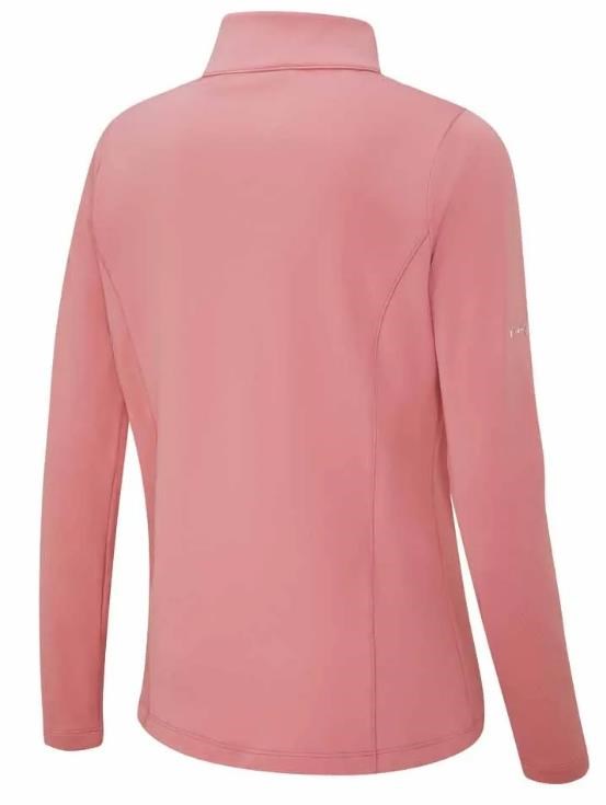PING Aveline Half Zip damska bluza, muted pink