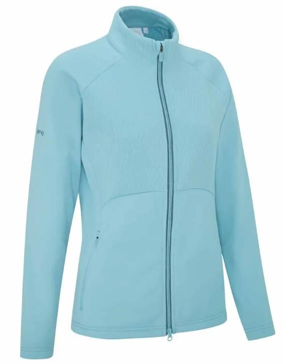 Ping Catherine Full zip fleece damska bluza, oasis