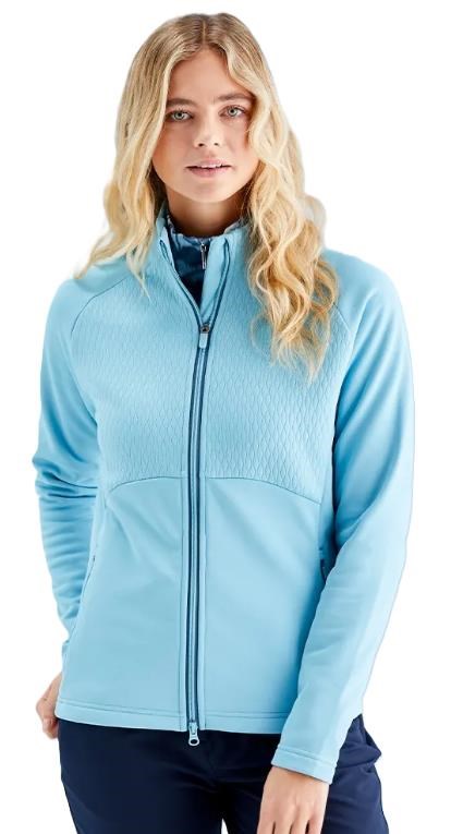 Ping Catherine Full zip fleece damska bluza, oasis