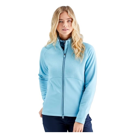 Ping Catherine Full zip fleece damska bluza, oasis