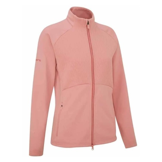 Ping Catherine Full zip fleece damska bluza, różowa