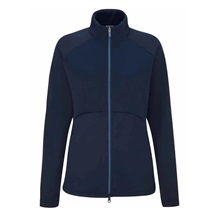 Ping Catherine Full zip fleece damska bluza, granatowa