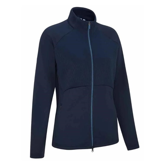 Ping Catherine Full zip fleece damska bluza, granatowa