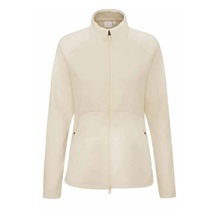 Ping Catherine Full zip fleece damska bluza, chalk