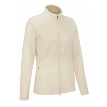 Ping Catherine Full zip fleece damska bluza, chalk