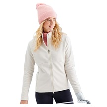 Ping Catherine Full zip fleece damska bluza, chalk