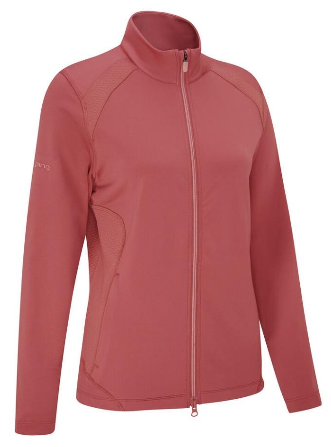 Ping Eda Lightweight Full Zip damska kurtka, rose
