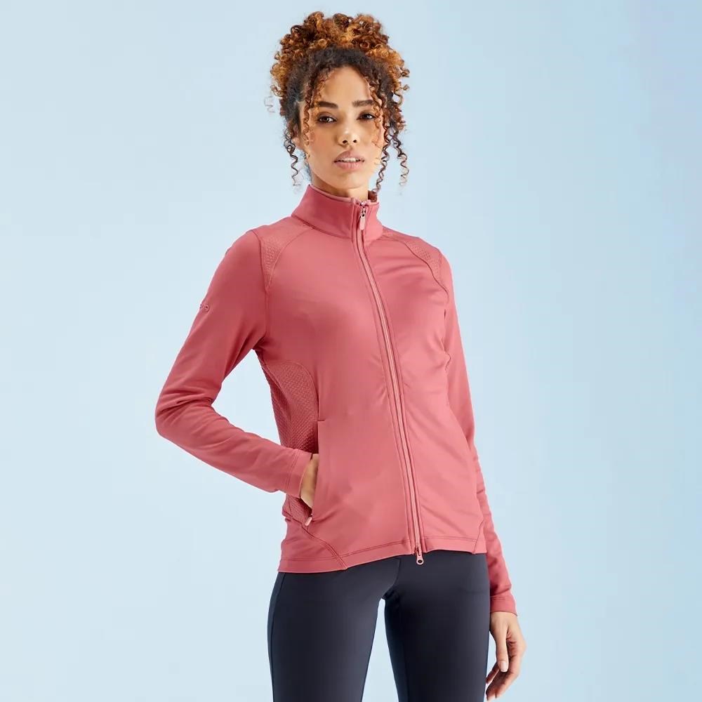 Ping Eda Lightweight Full Zip damska kurtka, rose