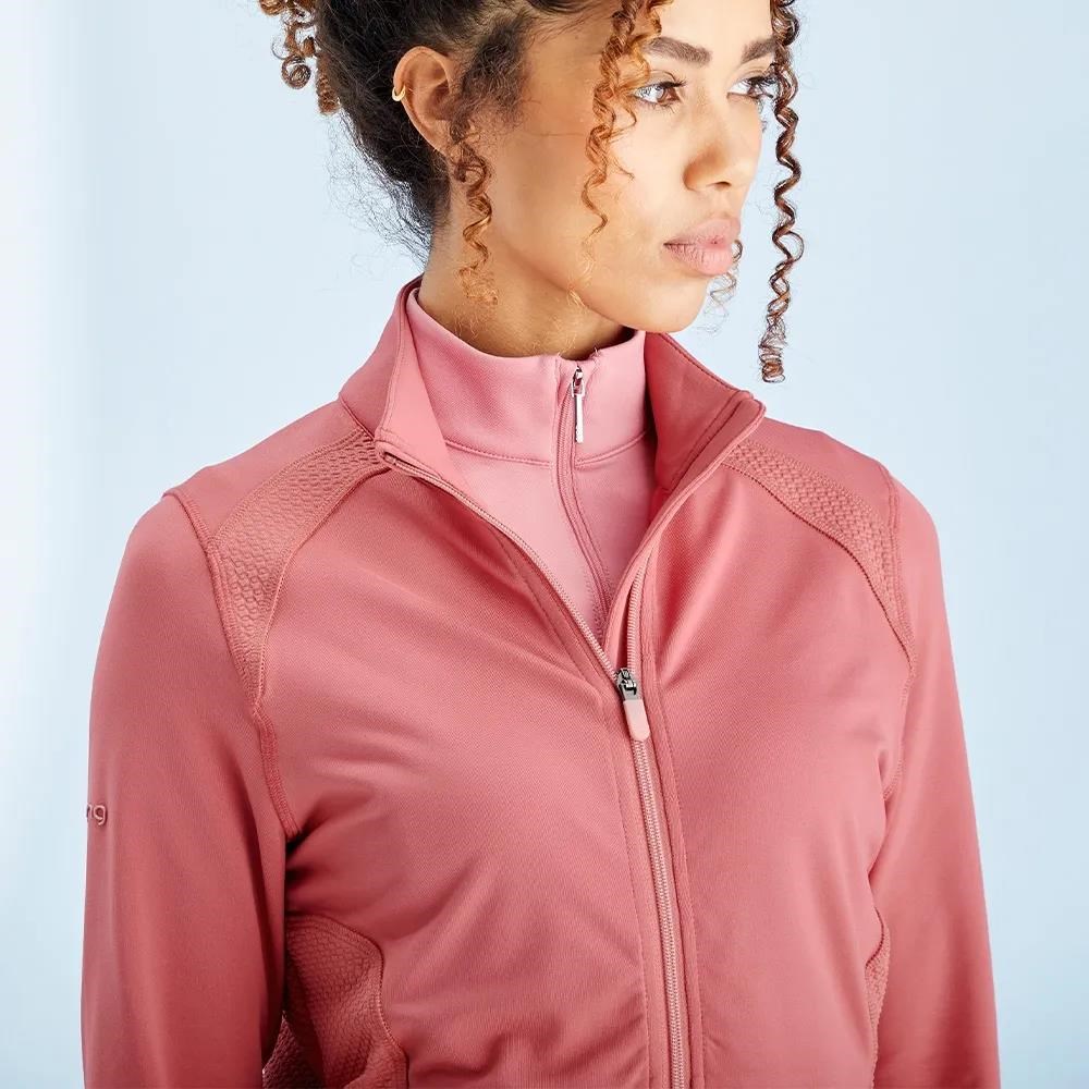 Ping Eda Lightweight Full Zip damska kurtka, rose