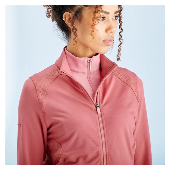 Ping Eda Lightweight Full Zip damska kurtka, rose