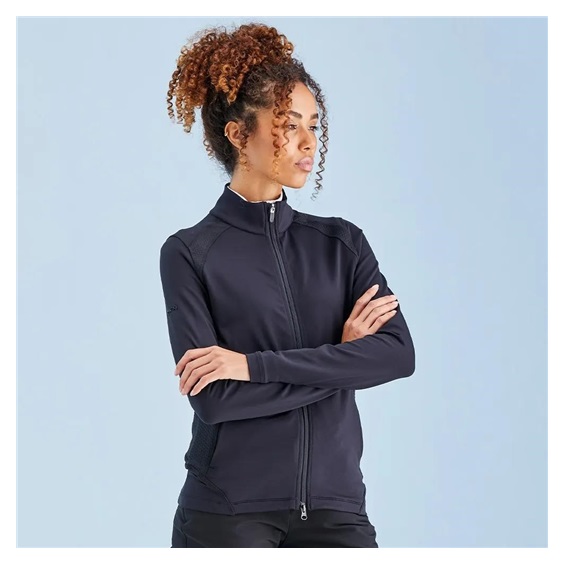 Ping Eda Lightweight Full Zip damska kurtka, czarna