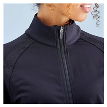 Ping Eda Lightweight Full Zip damska kurtka, czarna